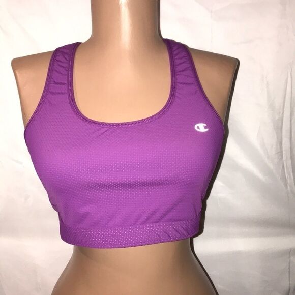 Champion Women's Athletic Sport Bra In Purple Size M - Picture 1 of 5